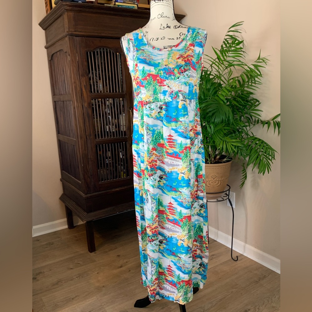 Vintage Dressing Clio Sleeveless Maxi Dress